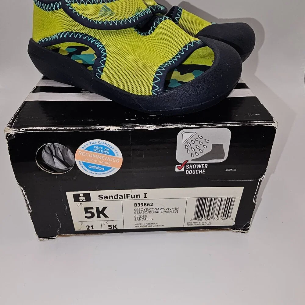 EUC | adidas | 5K (Toddler) | SandalFun I Water Sandals